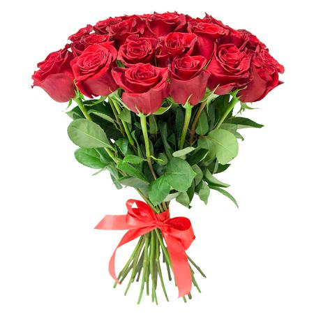 25 красных роз (40 см)